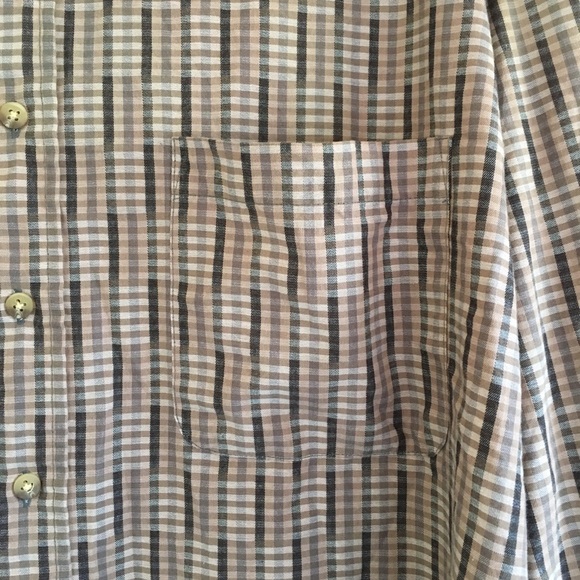 Voglio Men's Button Down Shirt Front Pocket-SZ L - Picture 6 of 6